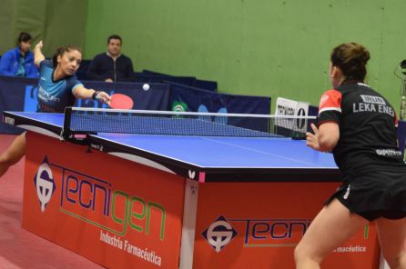 Imagen de un partido reciente en el pabellón Felipe VI de Tenis de Mesa Imagen de un partido reciente en el pabellón Felipe VI de Tenis de Mesa