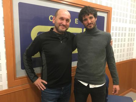 El montañero Aristóteles Moreno y el cicloturista José Juan Luque, en el estudio de Radio Córdoba Cadena SER El montañero Aristóteles Moreno y el cicloturista José Juan Luque, en el estudio de Radio Córdoba Cadena SER