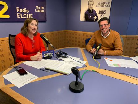 Javier Gutiérrez en el programa Hoy por Hoy Elche Javier Gutiérrez en el programa Hoy por Hoy Elche