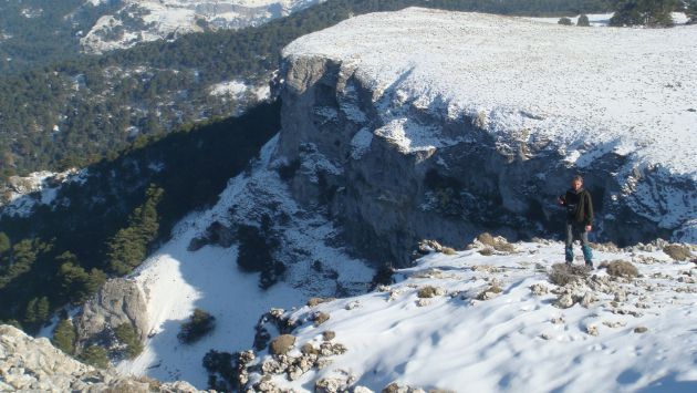 Los Poyos de la Mesa, en el parque natural de Cazorla, Segura y las Villas, nevados Los Poyos de la Mesa, en el parque natural de Cazorla, Segura y las Villas, nevados
