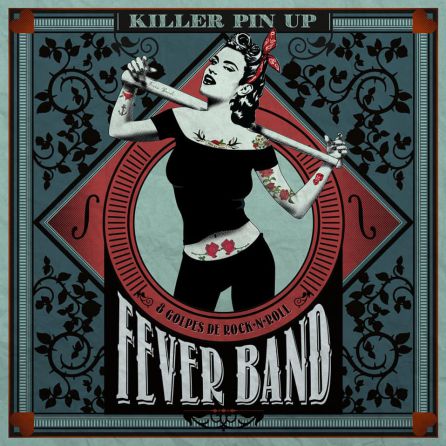 Portada del disco Killer pin up de Fever Band Portada del disco Killer pin up de Fever Band