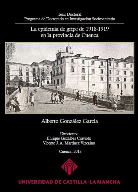 Portada de la tesis de Alberto González. Portada de la tesis de Alberto González.