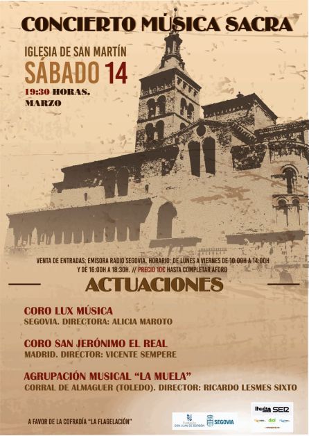 Cartel del concierto organizado por La Flagelación de Nueva Segovia Cartel del concierto organizado por La Flagelación de Nueva Segovia