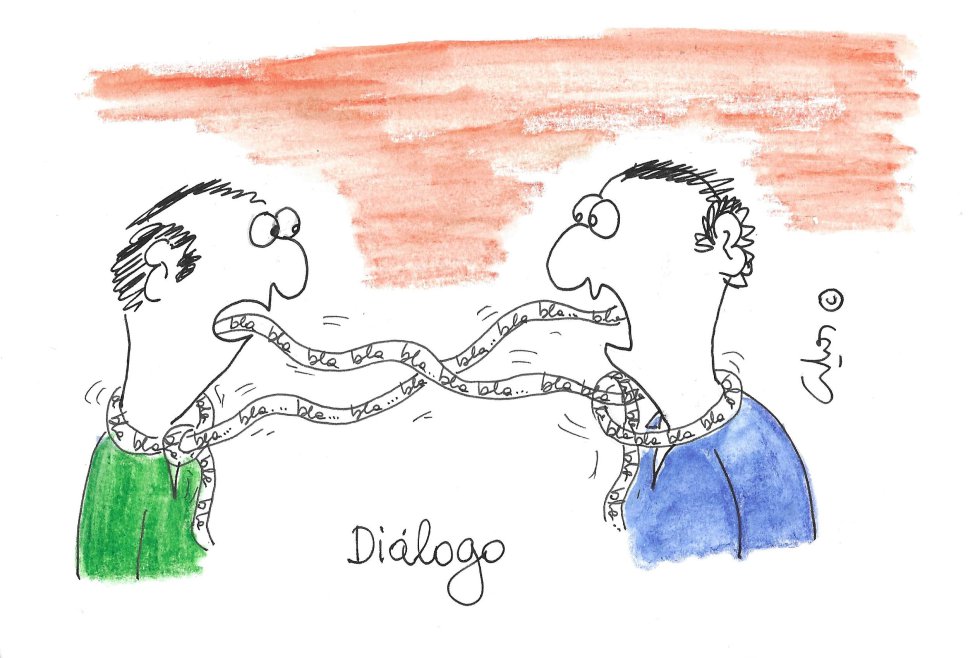 La viñeta de Villanueva, diálogo La viñeta de Villanueva, diálogo