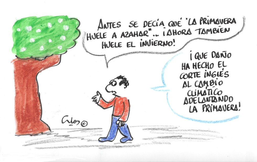 La viñeta de Villanueva, primavera. La viñeta de Villanueva, primavera.