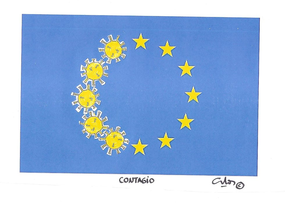 La viñeta de Villanueva, contagio La viñeta de Villanueva, contagio