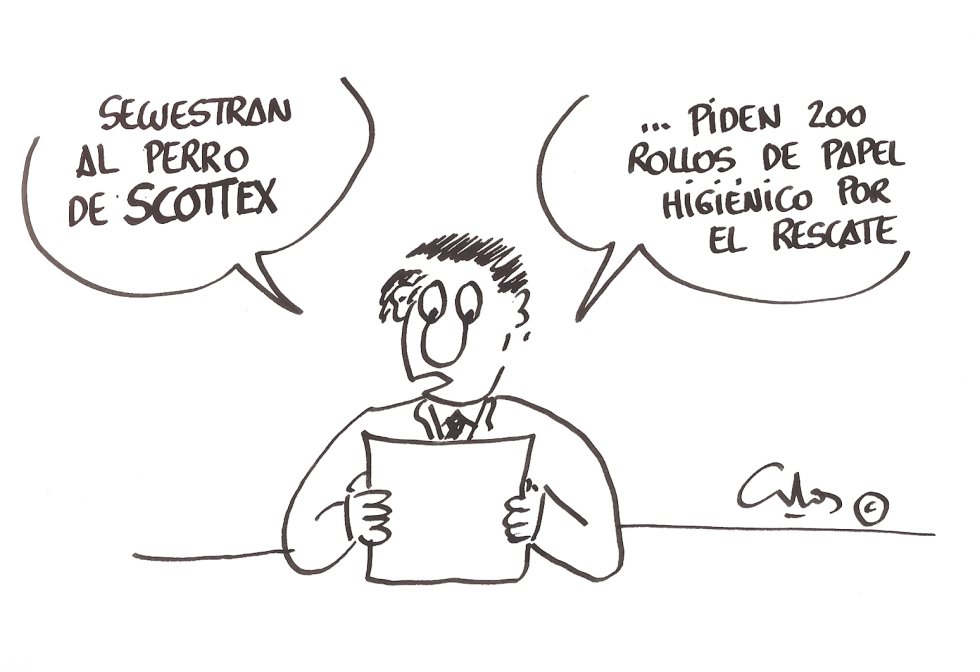 La viñeta de Villanueva, Scottex La viñeta de Villanueva, Scottex