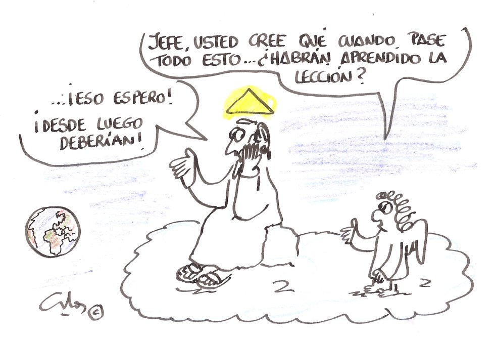 La viñeta de Villanueva, aprender la lección. La viñeta de Villanueva, aprender la lección.