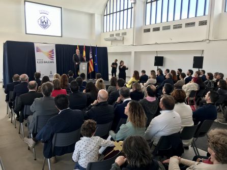Momento del acto institución en el Hipódrom de Sant Rafel Momento del acto institución en el Hipódrom de Sant Rafel