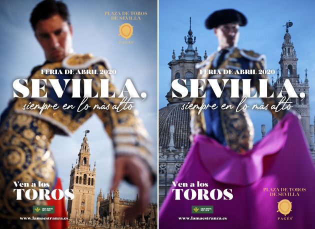 Imágenes de la campaña publicitaria para la temporada taurina en la Real Maestranza Imágenes de la campaña publicitaria para la temporada taurina en la Real Maestranza