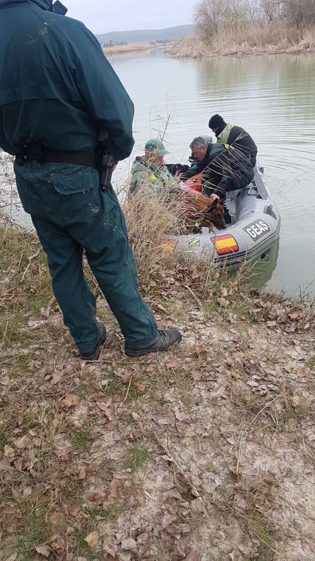 Los GEAS actuan en el río Los GEAS actuan en el río