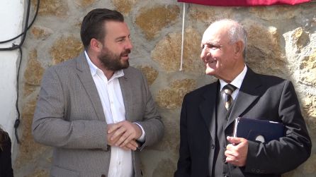 El pintor pealeño se mostró emocionado por el homenaje El pintor pealeño se mostró emocionado por el homenaje