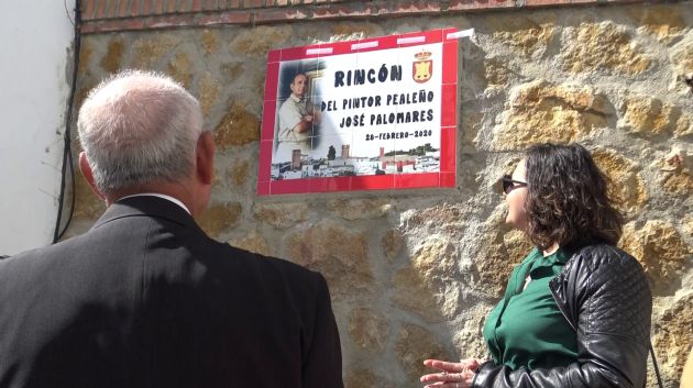 Palomares contempla el mosaico que pone nombre a su rincón Palomares contempla el mosaico que pone nombre a su rincón