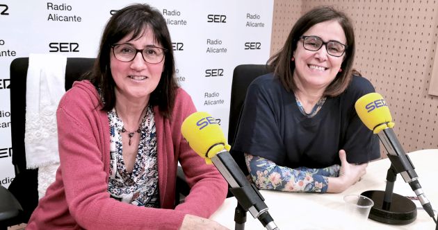 Eva Lapiedra y Naima Benaicha, profesoras de la Universidad de Alicante Eva Lapiedra y Naima Benaicha, profesoras de la Universidad de Alicante