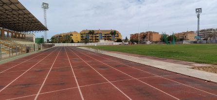 Pista de atletismo. Pista de atletismo.