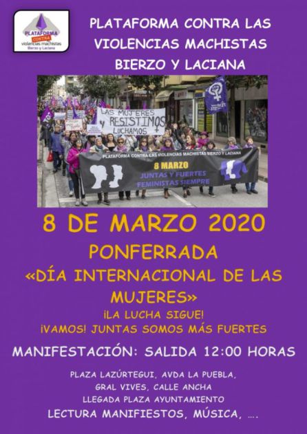 Cartel de la Plataforma contra las violencias machistas Cartel de la Plataforma contra las violencias machistas