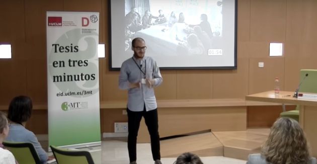 José Luis Panea durante su participación en el concurso. José Luis Panea durante su participación en el concurso.