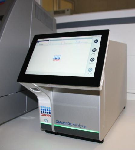 La máquina de PCR que está instalada en el hospital, según ha defendido el gobierno regional La máquina de PCR que está instalada en el hospital, según ha defendido el gobierno regional