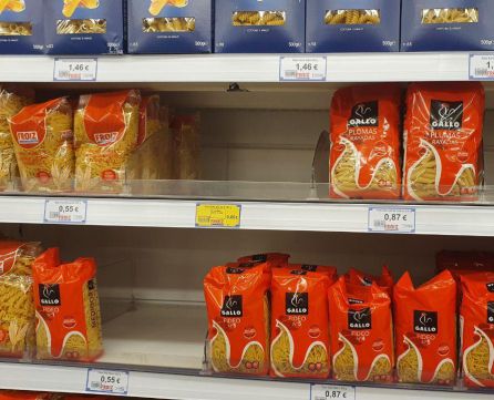 Situación actual de un supermercado de Pontevedra Situación actual de un supermercado de Pontevedra