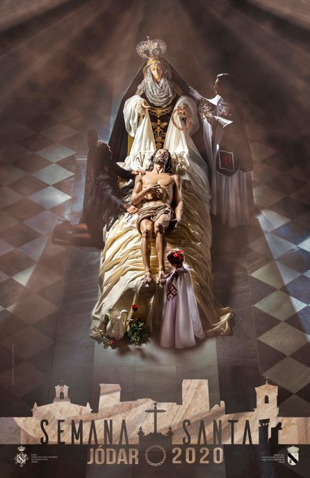 Cartel anunciador de la Semana Santa de Jódar 2020, ahora suspendida Cartel anunciador de la Semana Santa de Jódar 2020, ahora suspendida