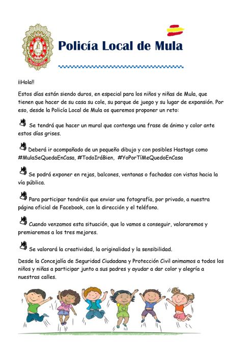Propuesta para las familias de Mula Propuesta para las familias de Mula