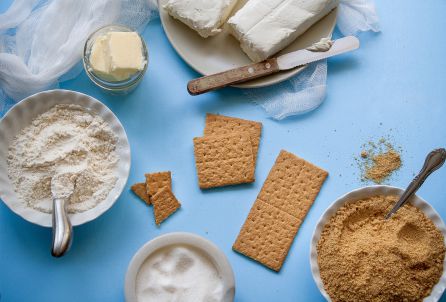 Ingredientes para la tarta Ingredientes para la tarta