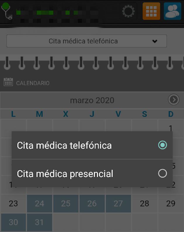 Solicitud de cita médica telefónica a través de la aplicación de Salud Responde Solicitud de cita médica telefónica a través de la aplicación de Salud Responde