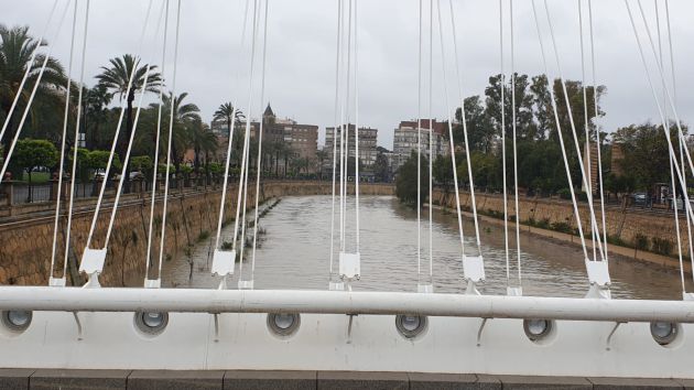Imagen del río Segura a su paso por Murcia Imagen del río Segura a su paso por Murcia