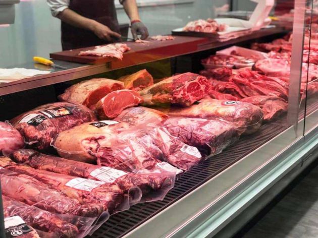 Expositor de carnes en Jupe Expositor de carnes en Jupe