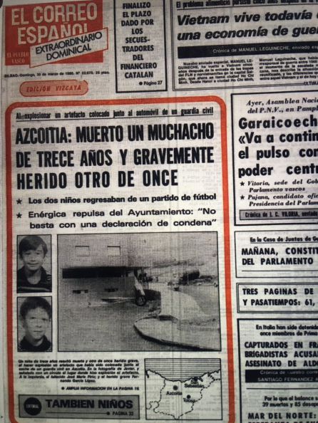 Portada de El Correo Español Portada de El Correo Español