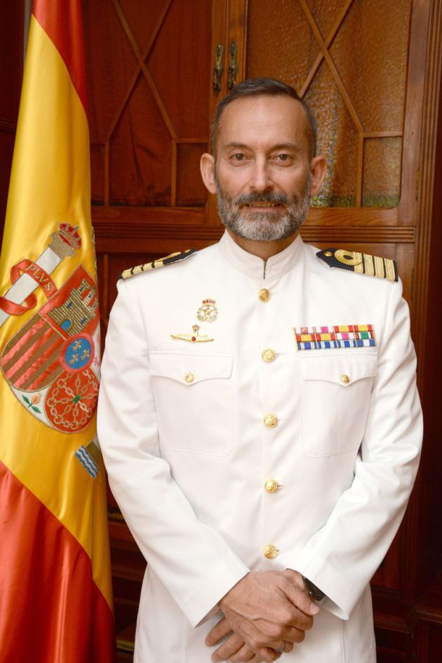 Ernesto Zarco Gil, capitán de Navío y jefe de la Flotilla de Submarinos Ernesto Zarco Gil, capitán de Navío y jefe de la Flotilla de Submarinos