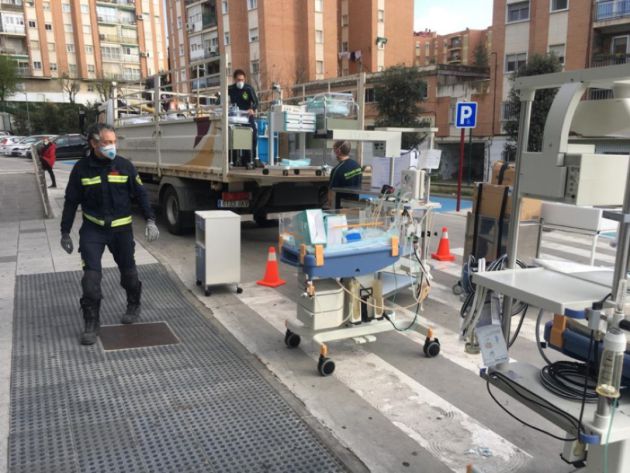 Traslado aparataje Traslado aparataje