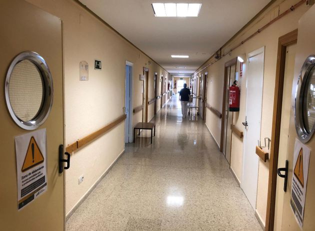 Zona especial habilitada para pacientes con covid-19 en el viejo hospital San Cecilio de Granada Zona especial habilitada para pacientes con covid-19 en el viejo hospital San Cecilio de Granada