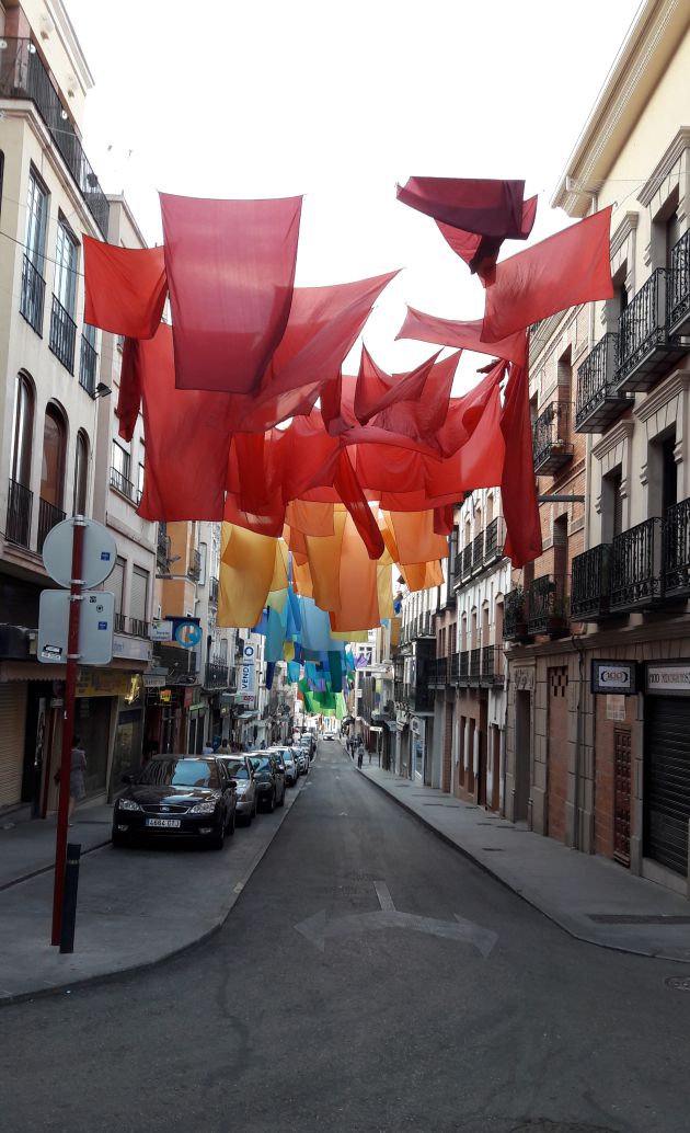 Calles de Guadalajara decoradas para el Maratón Calles de Guadalajara decoradas para el Maratón