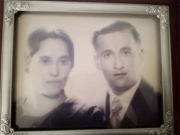 Nieves Casado, de joven Nieves Casado, de joven