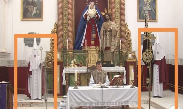Imagen de la misa en Puente Genil. Imagen de la misa en Puente Genil.