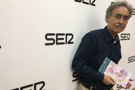 Pedro Cano en los estudios de Radio Murcia durante una visita en noviembre de 2.017 Pedro Cano en los estudios de Radio Murcia durante una visita en noviembre de 2.017