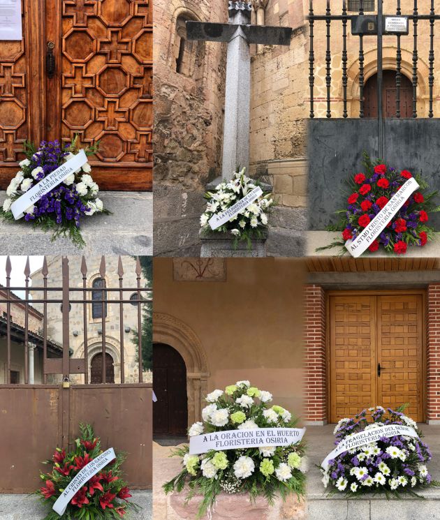 Flores para las cofradías segovianas Flores para las cofradías segovianas