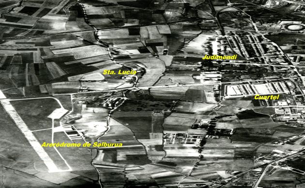 Pista del aeródromo de Salburua Pista del aeródromo de Salburua