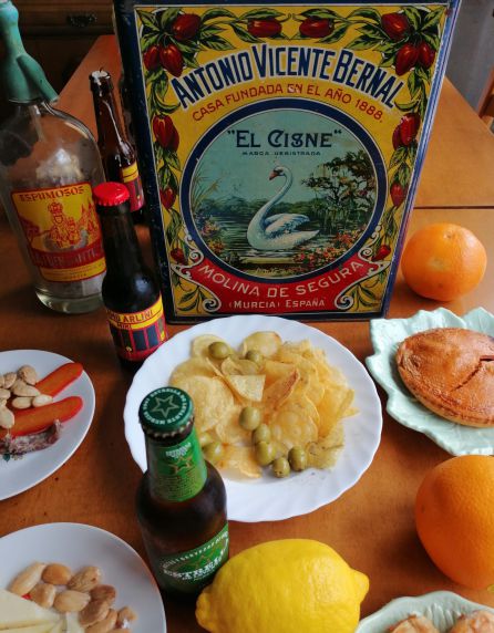 Aperitivo huertano para un martes de Bando confinado Aperitivo huertano para un martes de Bando confinado