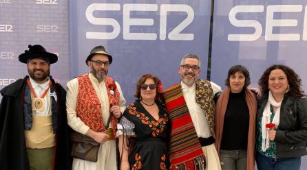 De izquierda a derecha: Pablo Guzmán; Miguel Ángel Hernández; Mª José Candel; Paco Sánchez; Elisa Reche y Maica Sánchez. Bando de la Huerta 2.019 De izquierda a derecha: Pablo Guzmán; Miguel Ángel Hernández; Mª José Candel; Paco Sánchez; Elisa Reche y Maica Sánchez. Bando de la Huerta 2.019