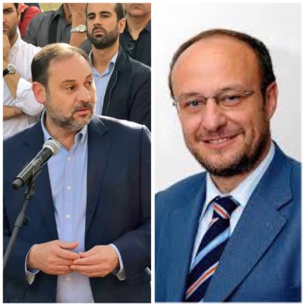 José Luis Ábalos y Rafa Rubio. José Luis Ábalos y Rafa Rubio.