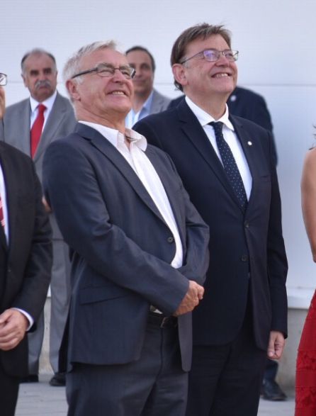 Joan Ribó y Ximo Puig. Joan Ribó y Ximo Puig.