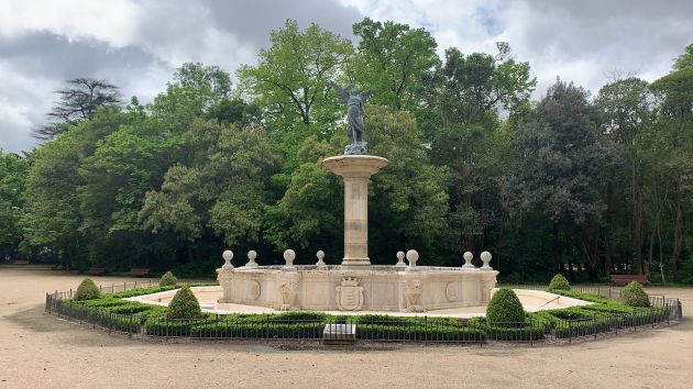 La fuente de la Fama en el Campo Grande La fuente de la Fama en el Campo Grande