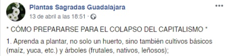 Fragmento de la guía para afrontar el colapso del capitalismo Fragmento de la guía para afrontar el colapso del capitalismo