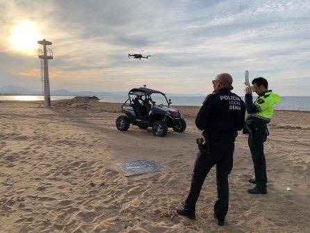 Unidad de Drones de la Policía Local de Dénia. Unidad de Drones de la Policía Local de Dénia.