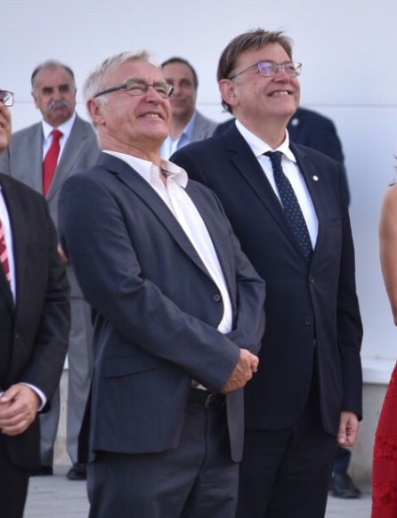 Joan Ribó y Ximo Puig. Joan Ribó y Ximo Puig.