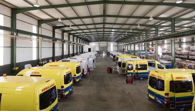 Instalaciones de Euro Gaza Emergencias en La Carlota, Córdoba Instalaciones de Euro Gaza Emergencias en La Carlota, Córdoba