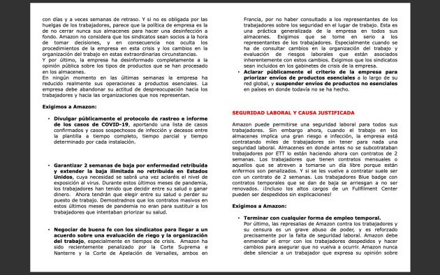 Carta a Jeff Bezos Carta a Jeff Bezos