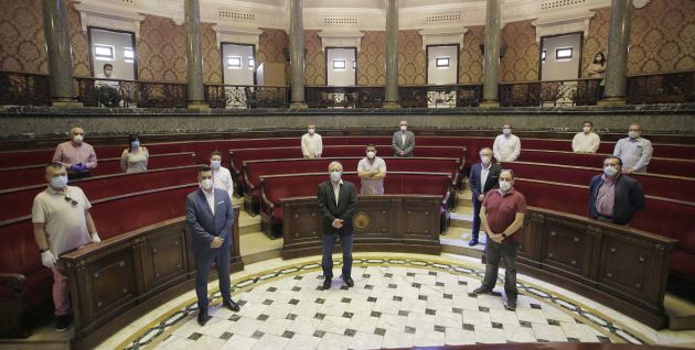 Reunión con agentes de la fiesta para decidir la suspensión de las Fallas 2020 Reunión con agentes de la fiesta para decidir la suspensión de las Fallas 2020